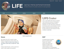 Tablet Screenshot of life-slc.org